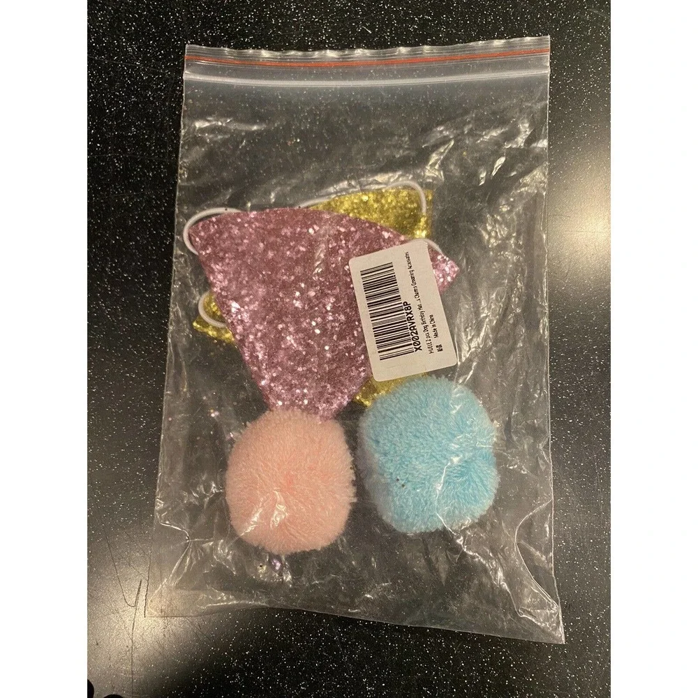 2 PCS Baby/Cat/Dog Birthday Hat Party Decorations